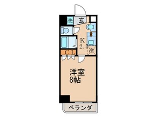 プラ－チドの物件間取画像